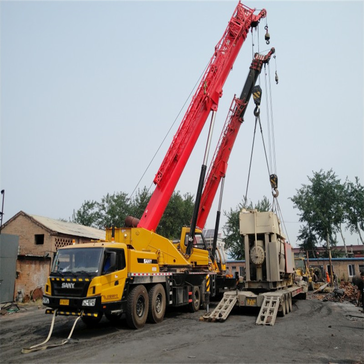 牟平附近大吊车出租|工地吊装设备租赁